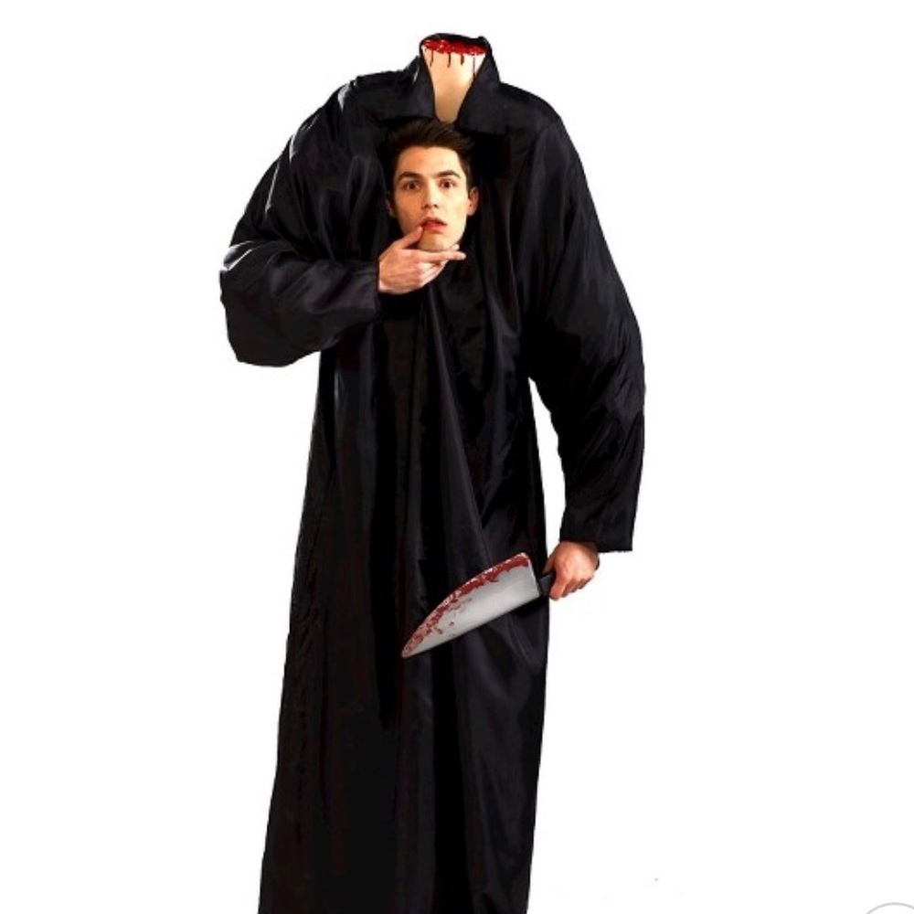 Men's Headless Man Adult Costume